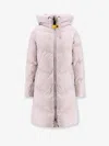 Parajumpers Women Rindou Long Jacket With Hood In Pink