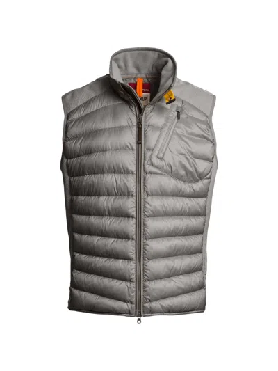 Parajumpers Wattierte Zavier Hybrid-weste In Gray