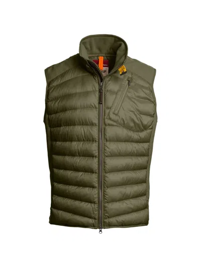 Parajumpers Zavier Hybrid Padded Gilet In Green