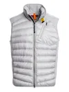 Parajumpers High-necked Sleeveless Down Jacket In Gray