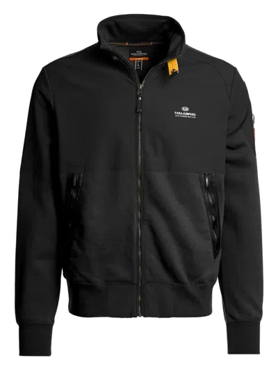 Parajumpers Zip-fastening Sweatshirt In Black