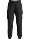 Parajumpers Zip-pocket Trousers In Black