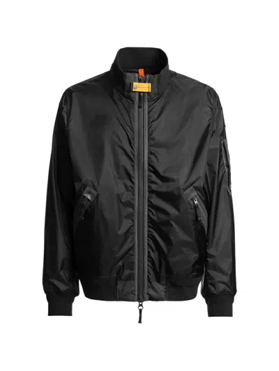 Parajumpers Zip-up Bomber Jacket In Black