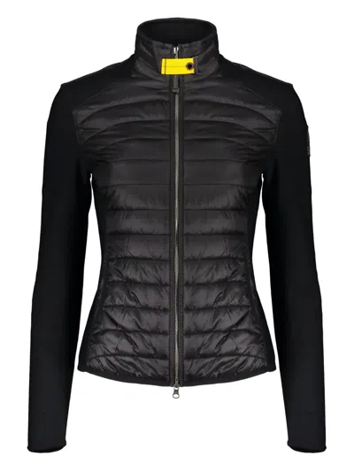 Parajumpers Zip-up High-neck Jacket In Black
