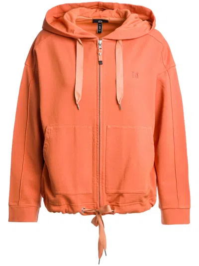 Parajumpers Zip-up Hoodie In Orange