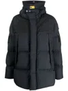 Parajumpers Zip-up Padded Coat In Blau