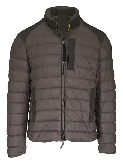 Parajumpers Zip-up Padded Jacket In Gray