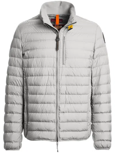Parajumpers Zip-up Puffer Jacket In Grey