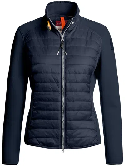 Parajumpers Zipped Puffer Jacket In Blue