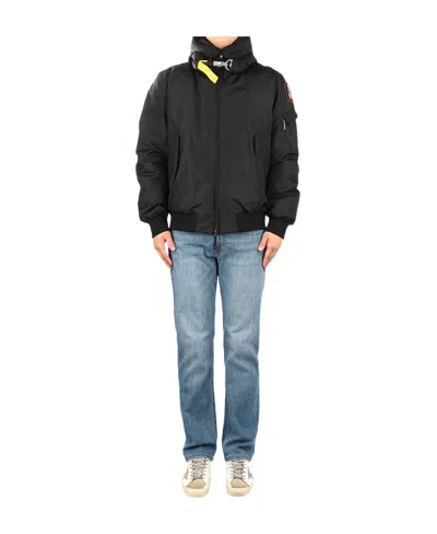 Parajumpers Zipper Down Jacket In Black