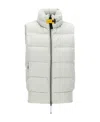 Parajumpers Zipper Down Vest In White