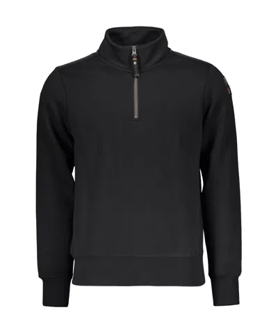 Parajumpers Zip-collar Sweatshirt In Black