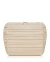 Parallelle The Large Bisque Traveller Cosmetic Bag In Sand