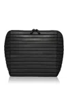 Parallelle The Large Onyx Traveller Cosmetic Bag In Black
