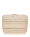 Parallelle The Small Bisque Traveller Cosmetic Bag In Nude