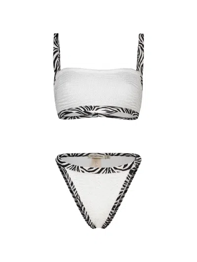 Paramidonna Ava Zebra-print Bikini In Multi