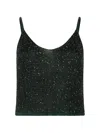 Paramidonna Bruna Sequin Top In Black