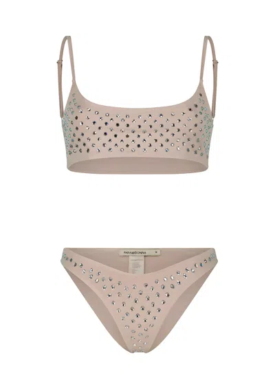 Paramidonna Chiara Bikini Beige In Neutral