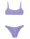 Paramidonna Chiara Bikini Set In Purple