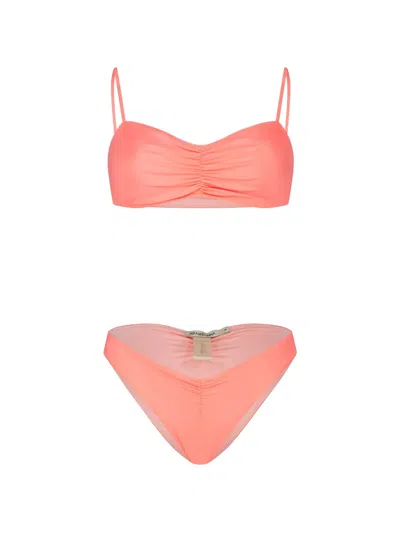 Paramidonna Chica Two Piece Swimsuit In Pink