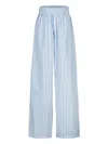 Paramidonna Cora Striped Trousers In Blue