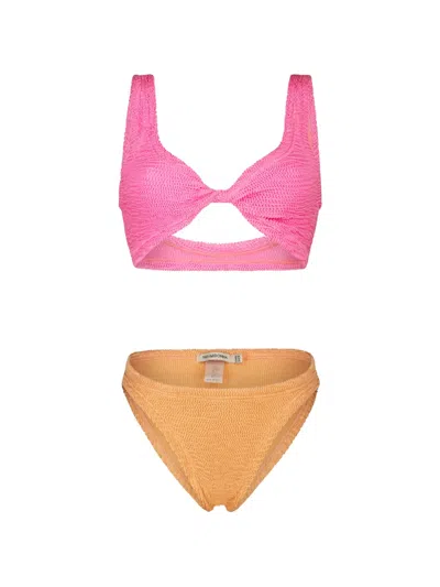 Paramidonna Donika Textured Bikini In Multi