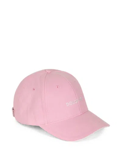 Paramidonna Embroidered-detail Cap In Pink