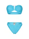 Paramidonna Frida Two Piece Swimsuit In Blue