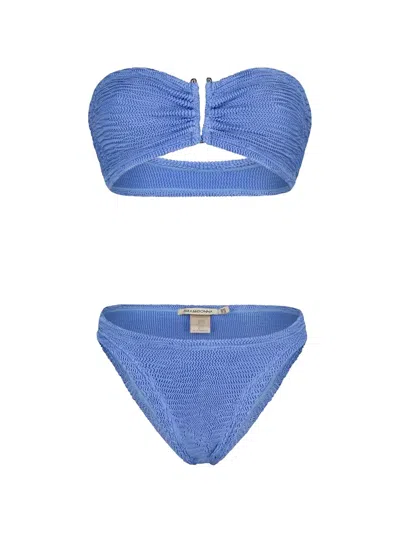 Paramidonna Frida Two Piece Swimsuit In Blue