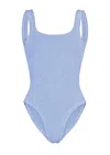 Paramidonna Hailey One Piece In Lavender | Low Back &amp; Scoop Neck | One Size In Blue