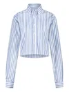 Paramidonna Ida Striped Shirt In Blue
