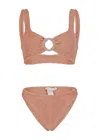 Paramidonna Irina Bikini Rose Beige In Brown
