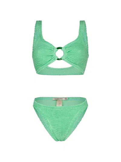 Paramidonna Irina Ring-detail Bikini In Green