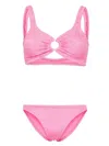Paramidonna Irina Seersucker Bikini In Pink
