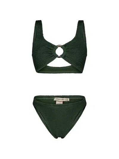 Paramidonna Irina Two Piece Swimsuit In Green