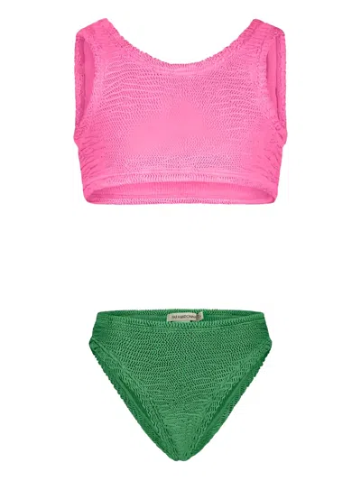 Paramidonna Kids' Katy Tankini In Pink