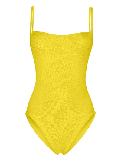 Paramidonna Marisia One-piece Swimsuit In Yellow