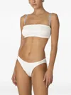 Paramidonna Merry Logo-strap Bikini In White