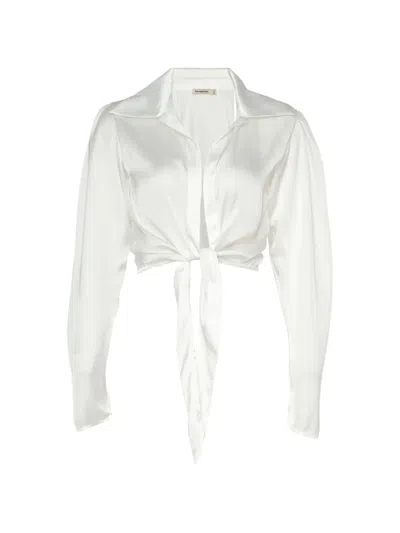 Paramidonna Pearl Beach Shirt In White