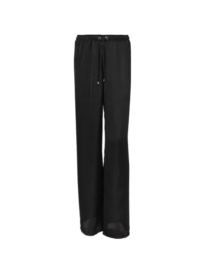Paramidonna Pearl Drawstring Trousers In Black