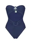 Paramidonna Rene One Piece Navy In Blue