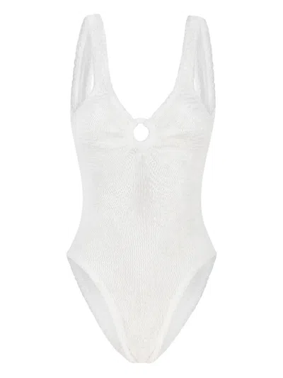 Paramidonna Romana Ring Swimsuit In White