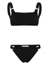 Paramidonna Stella Bubble Bikini Set In Black