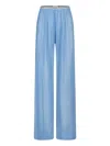 Paramidonna Tessa Beach Trousers In Blue