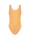 Paramidonna Textured Swimsuit In Brown