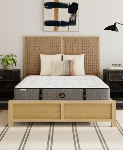 Paramount Hd Grant 11" Extra Firm Tight Top Mattress Set, Queen Split In Transparent