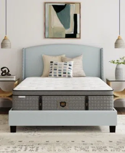 Paramount Hd Warren 15 Plush Pillow Top Mattress Collection In Blue