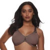Paramour Amaranth Full Coverage Underwire Unlined Minimizer Bra 115087 In Gray