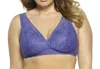 Paramour Carolina Stretch Lace Wire Free Bra In Orient Blue In Multi