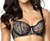 Paramour Decadent Semi-demi Unlined Bra In Black In Black